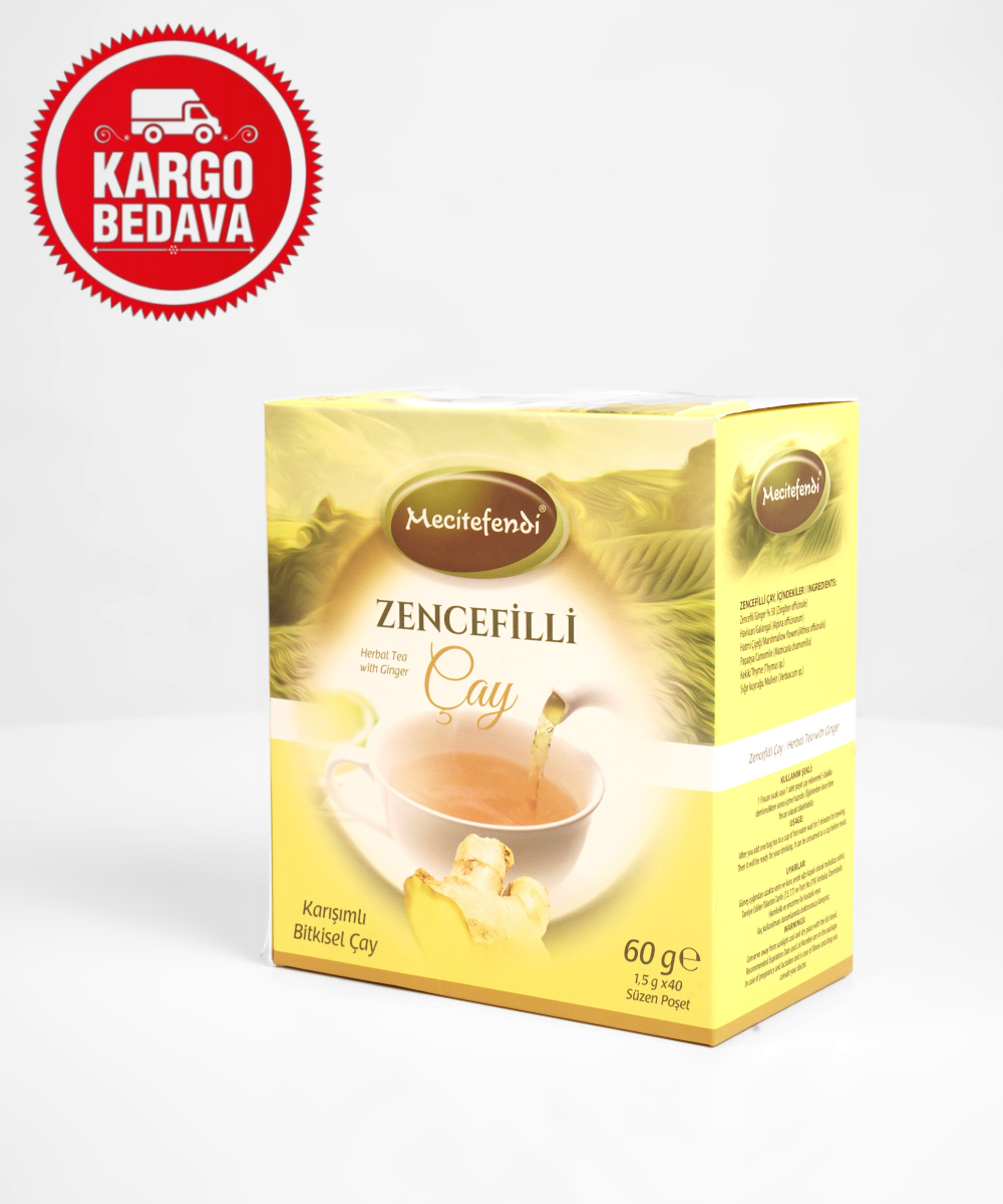Toptan  Zencefilli Çay 40’lı Poşet Çay