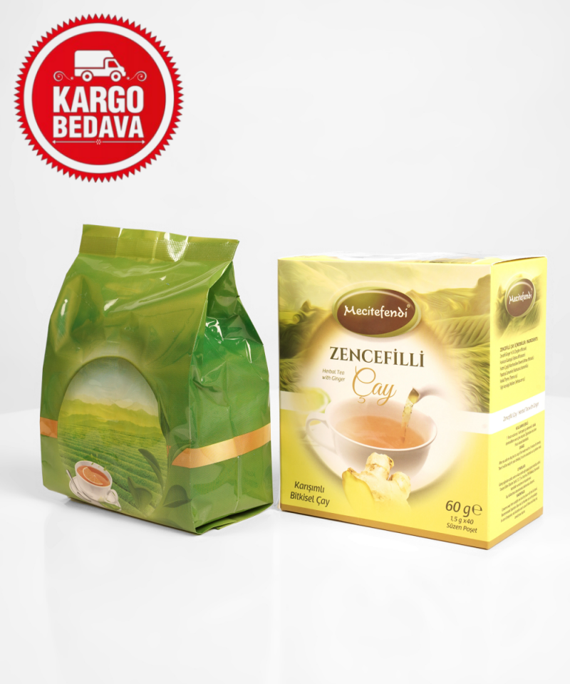 Toptan  Zencefilli Çay 40’lı Poşet Çay
