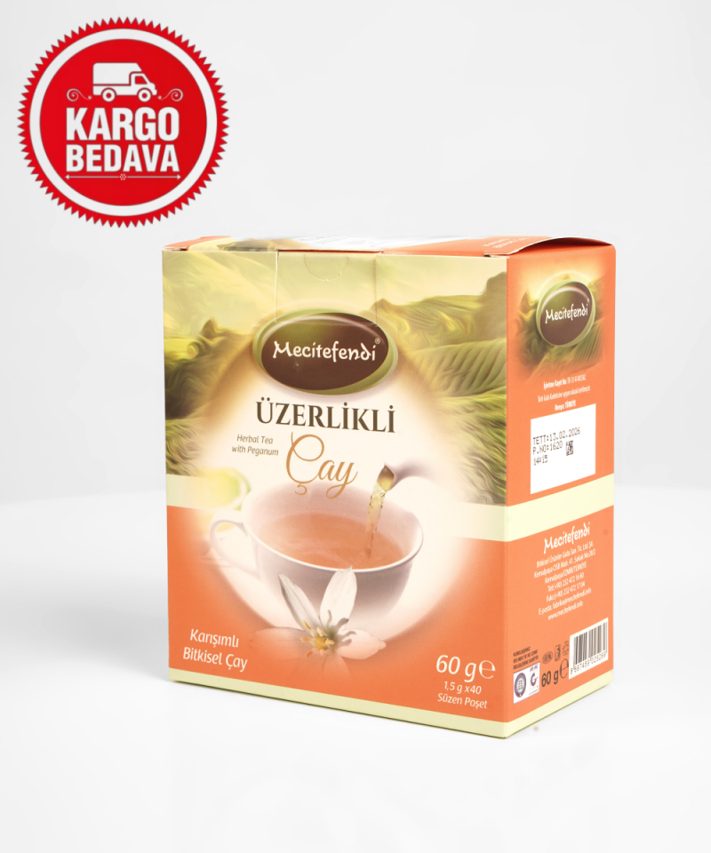 Toptan Üzerlik Tohumlu Çay 40’lı Poşet Çay
