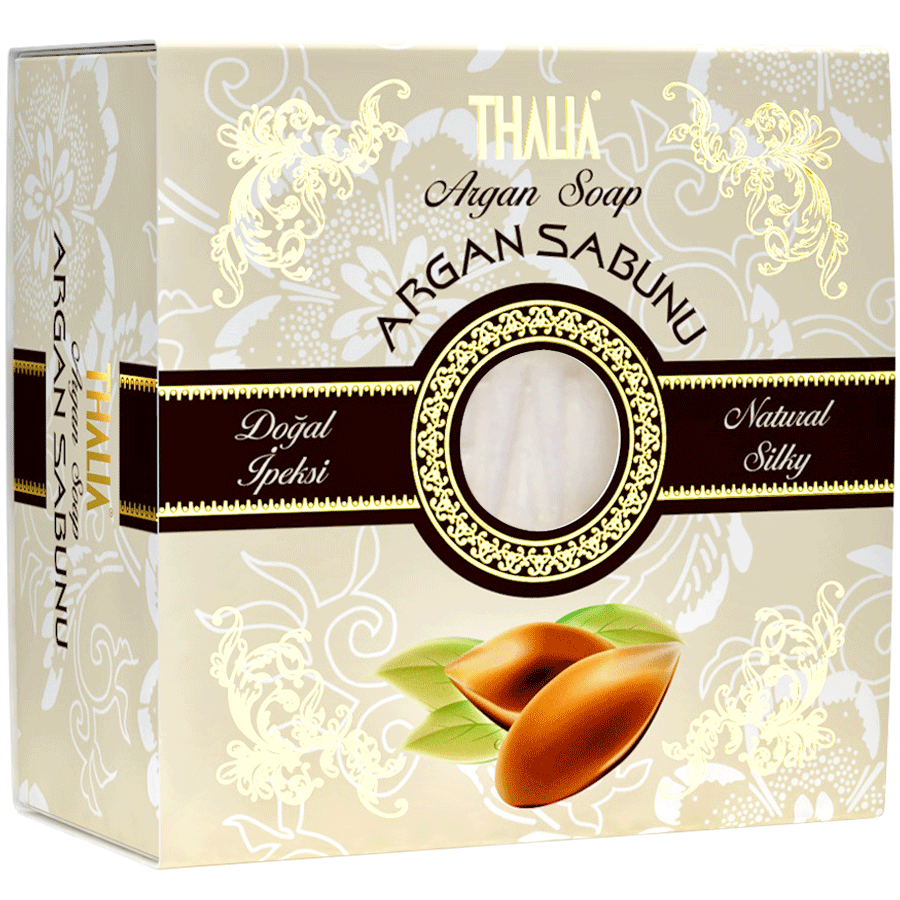 Thalia Besleyici & Onarıcı Organik Argan Yağlı Doğal Katı Sabun - 150 gr