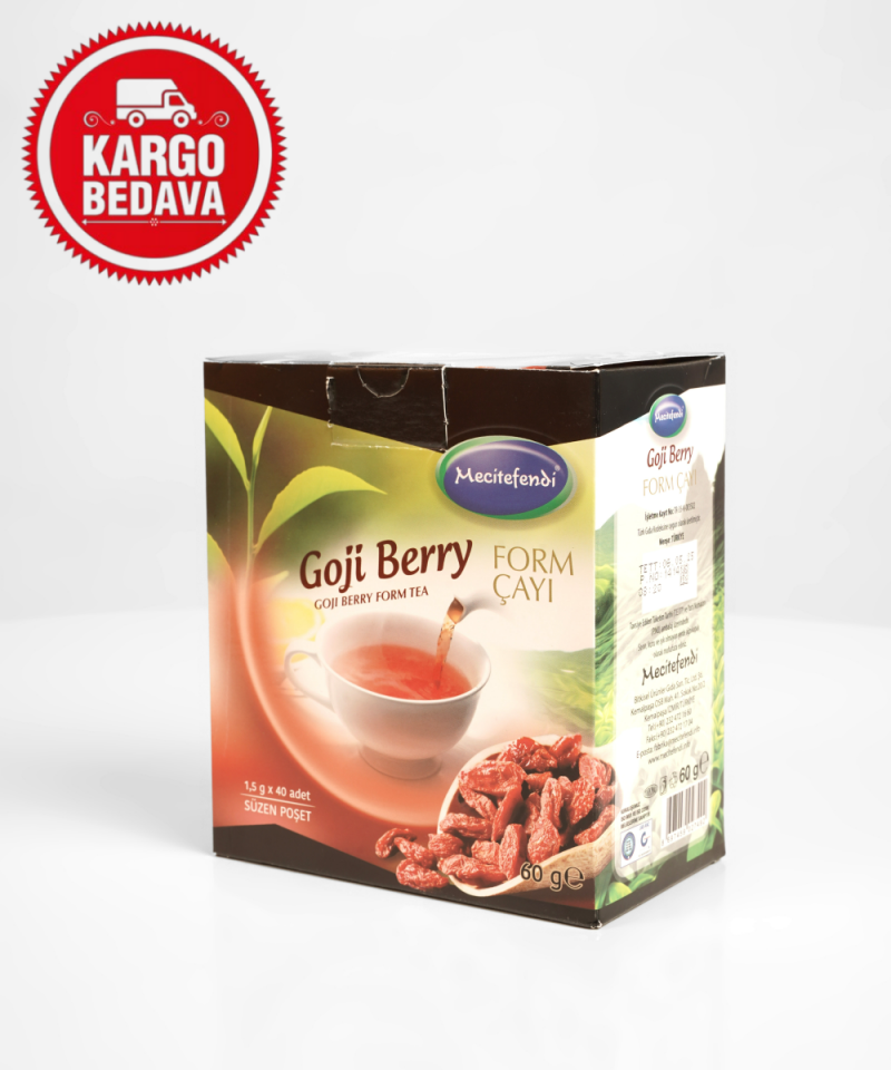 Toptan  Goji Berryli Çay 40’lı Poşet Çay