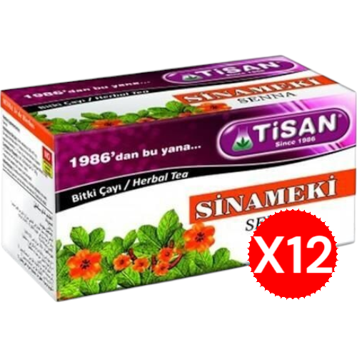 Tisan Sinameki Çayı 20 Sallama Poşet X12