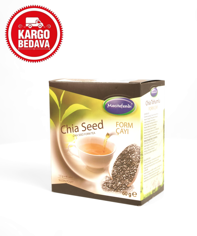 Toptan  Chia Tohumlu Çay 40’lı Poşet Çay
