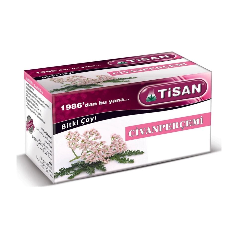 Tisan Civanperçemi Bitki Çayı 20 Sallama Poşet
