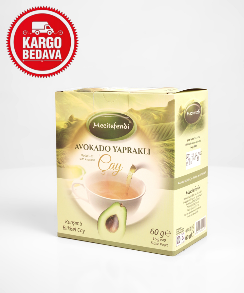 Toptan  Avokadolu Çay 40’lı Poşet Çay