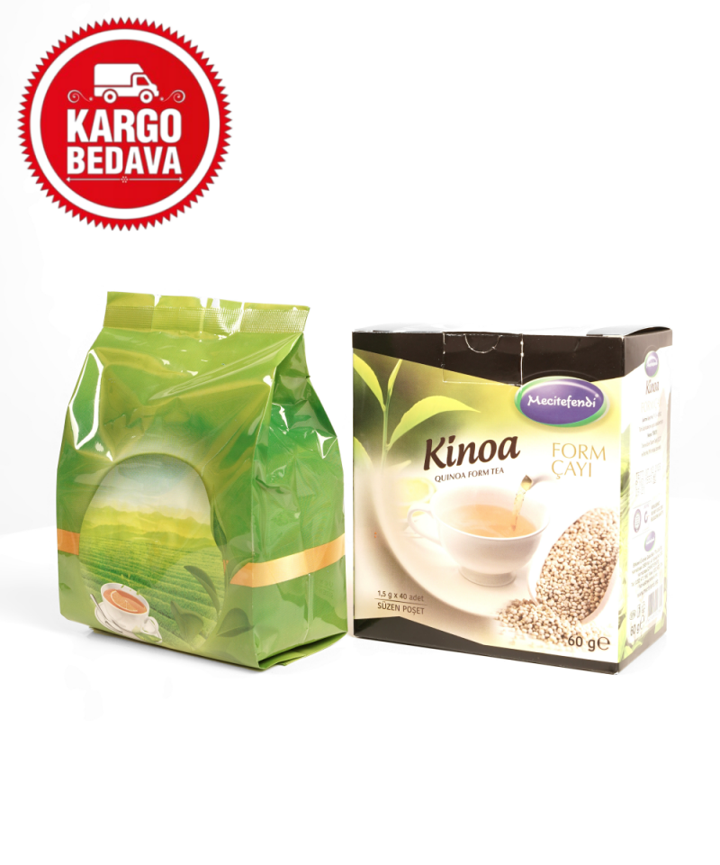Toptan Kinoa Tohumlu Çay 40'lı Poşet Çay