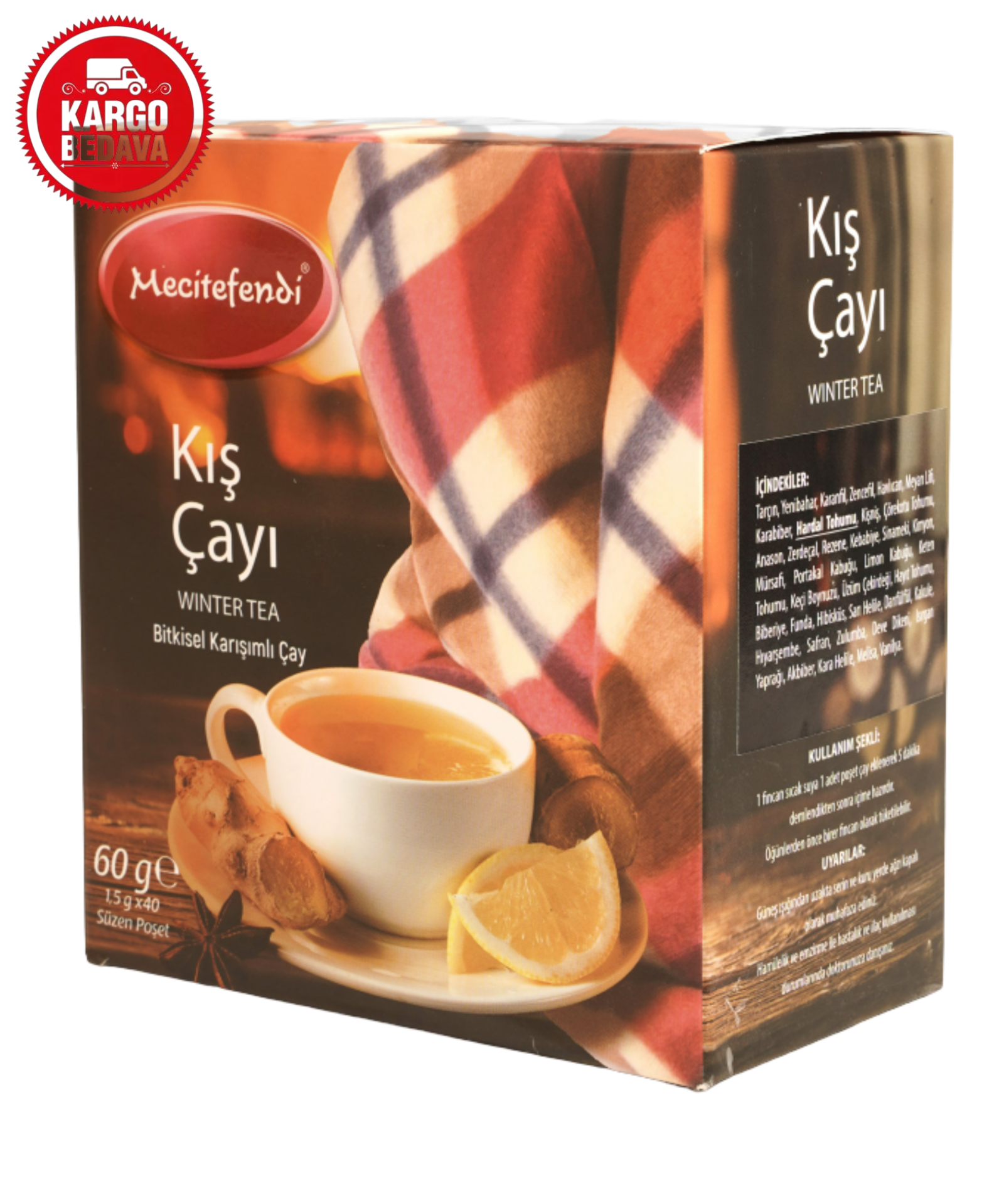 Toptan Kış Çayı 40'lı Poşet
