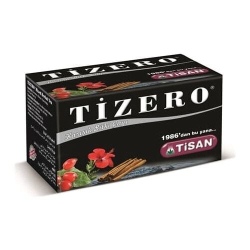 Tisan Tizero Karışık Bitki Çayı 20 Süzen Poşet 12 Adet