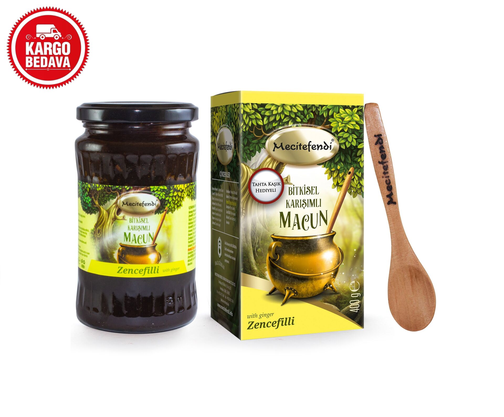 Toptan Zencefilli Macun (400 GR) X6