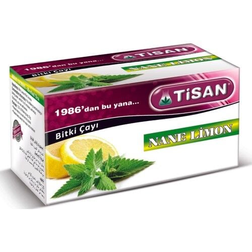 Tisan Nane Limon Çayı 20 Sallama Poşet 12Adet