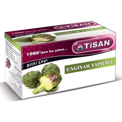 Tisan Enginar Yaprağı Çayı 20 Sallama Poşet 12Adet