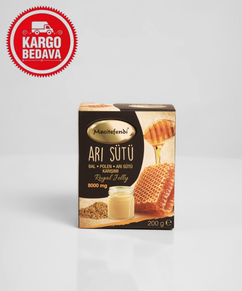 Toptan Arısütü, Bal, Polenlı Macun (8000 Mg) X6