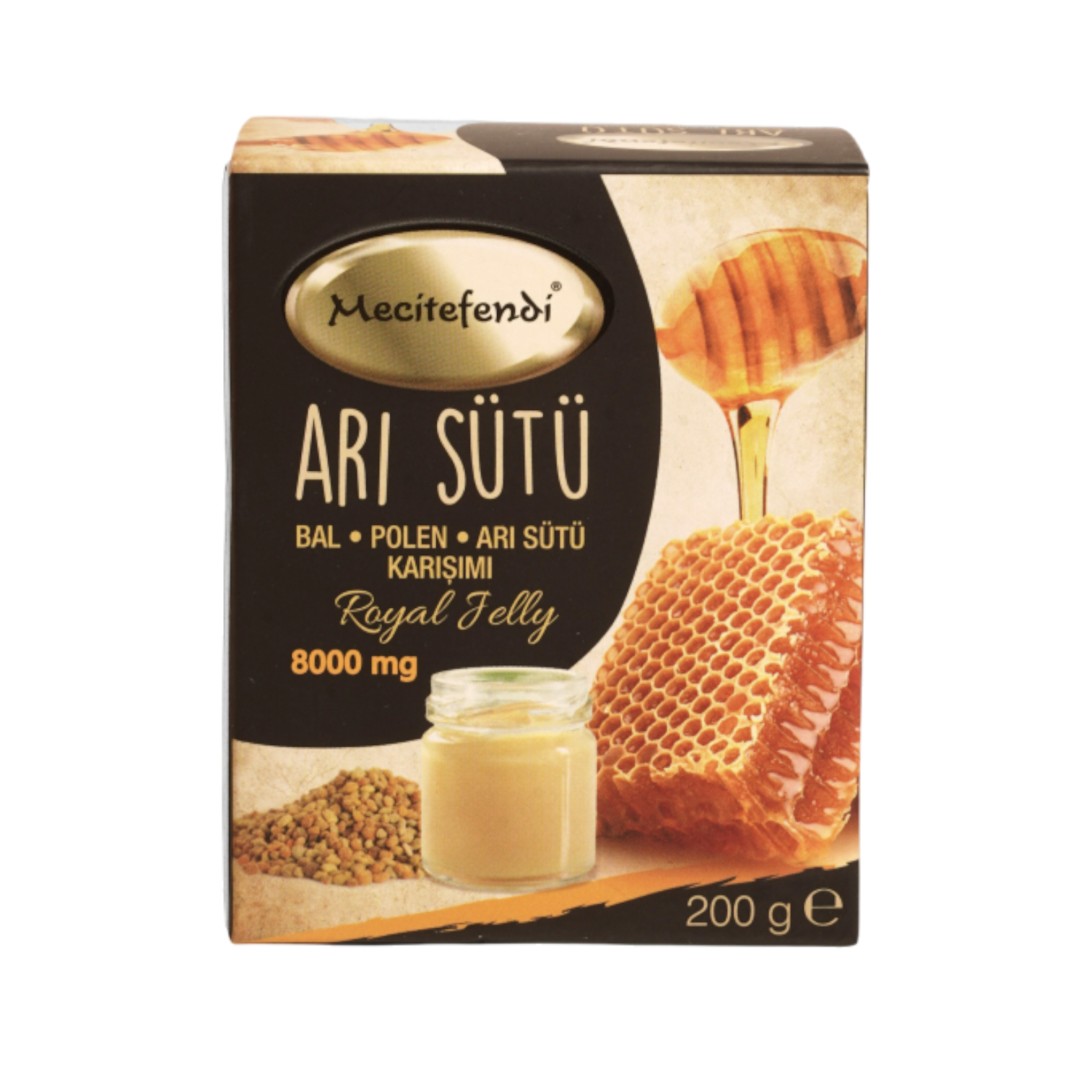 Toptan Arısütü, Bal, Polenlı Macun (12000 Mg) 1Adet