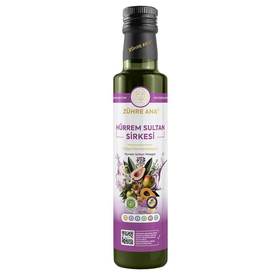Toptan Zühre Ana Hürrem Sultan Sirkesi Doğal Fermantasyon 1Adet