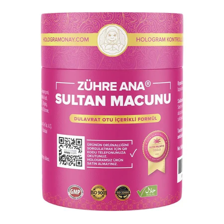 Zühre Ana Sultan Macunu  Net Miktar: 240gr 1Adet