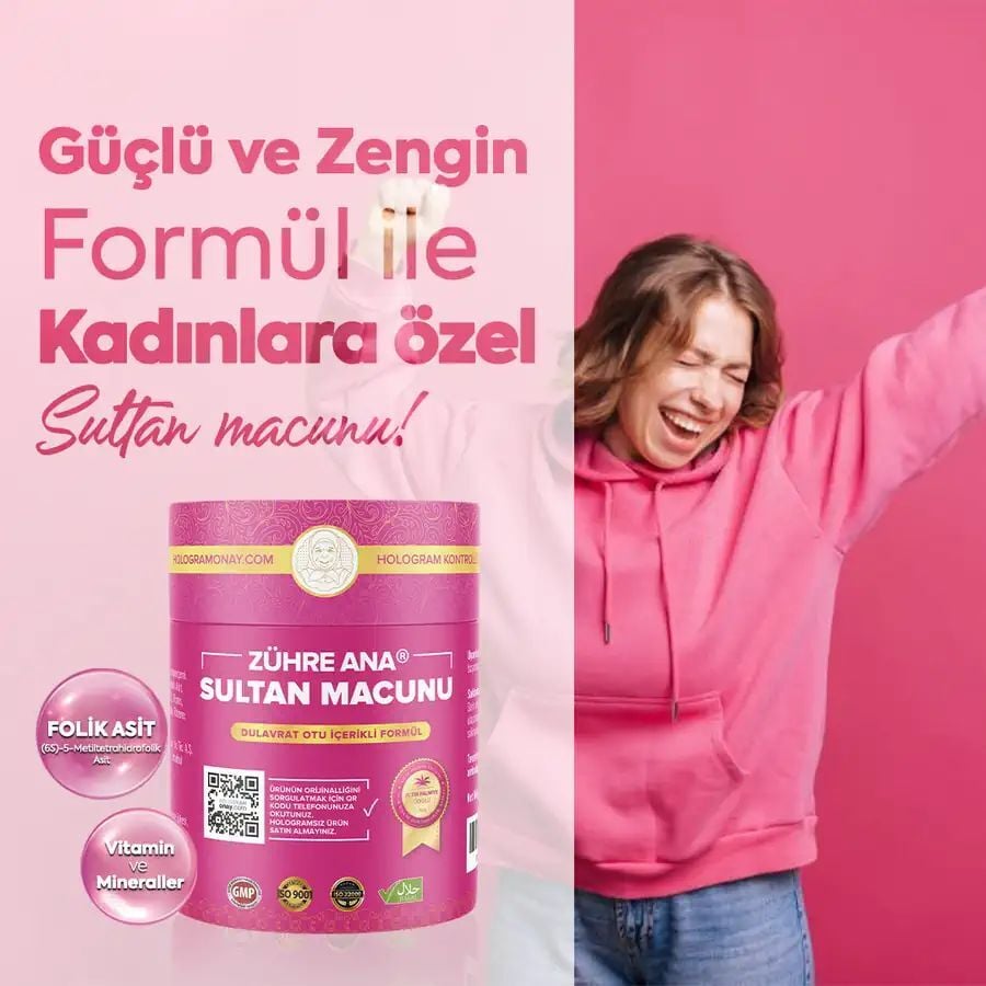 Zühre Ana Sultan Macunu  Net Miktar: 240gr 1Adet