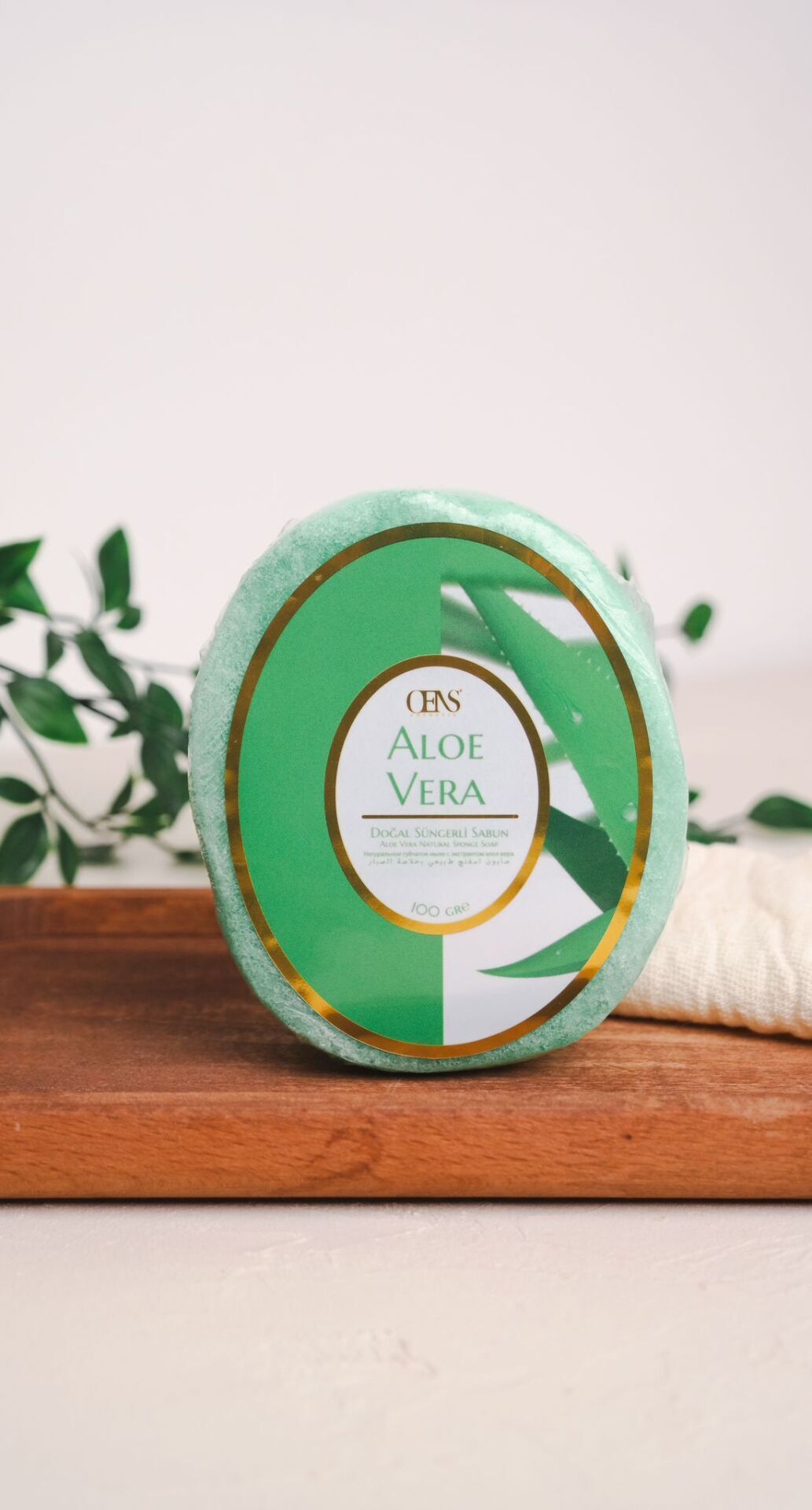 ALEOVERA SÜNGERLİ SABUN 100GR
