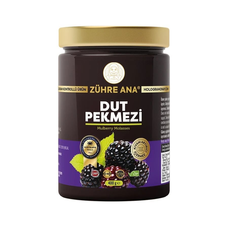 Toptan Zühre Ana Dut Pekmezi  Net Miktar: 400gr 1 Adet