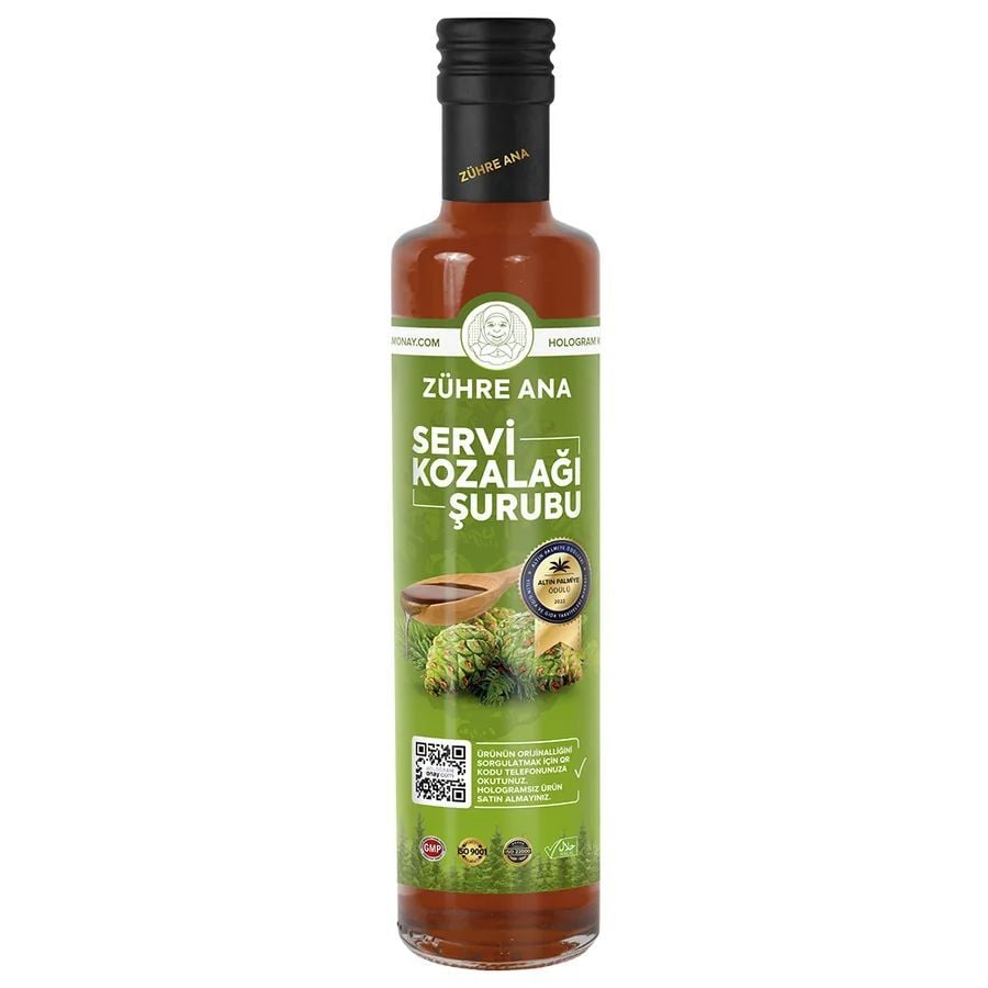 Zühre Ana Servi Kozalağı Şurubu  Net Miktar: 500ml 1Adet