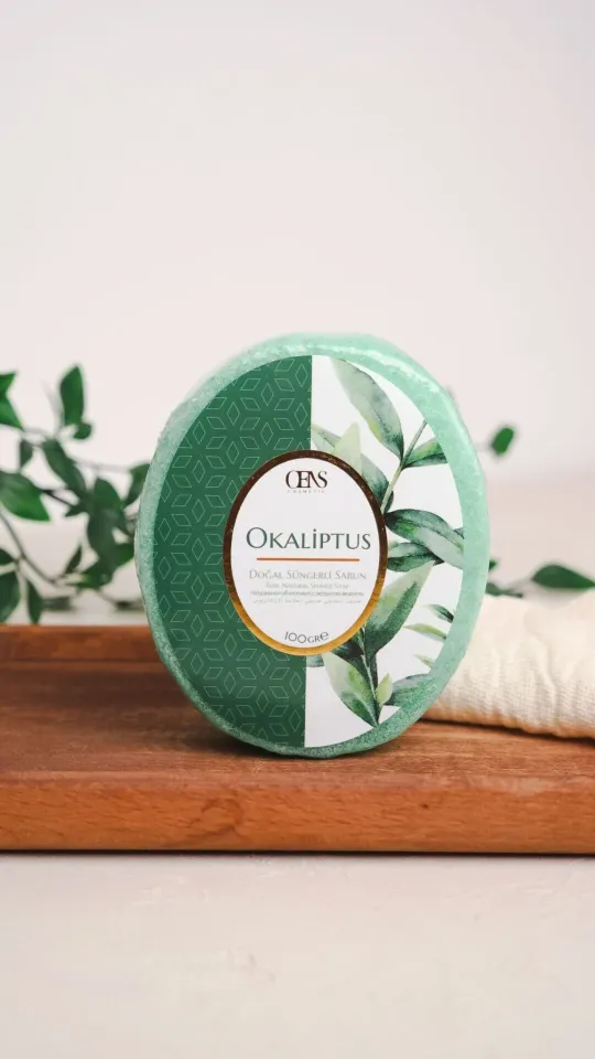 OKALİPTUS  SÜNGERLİ SABUN 100GR