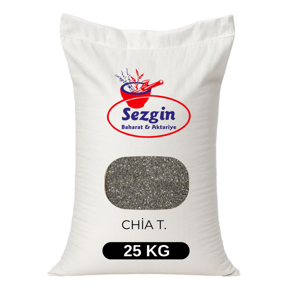 Sezgin Baharat Toptan Chia Tohumu 25 KG