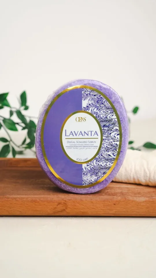 LAVANTA  SÜNGERLİ SABUN 100GR