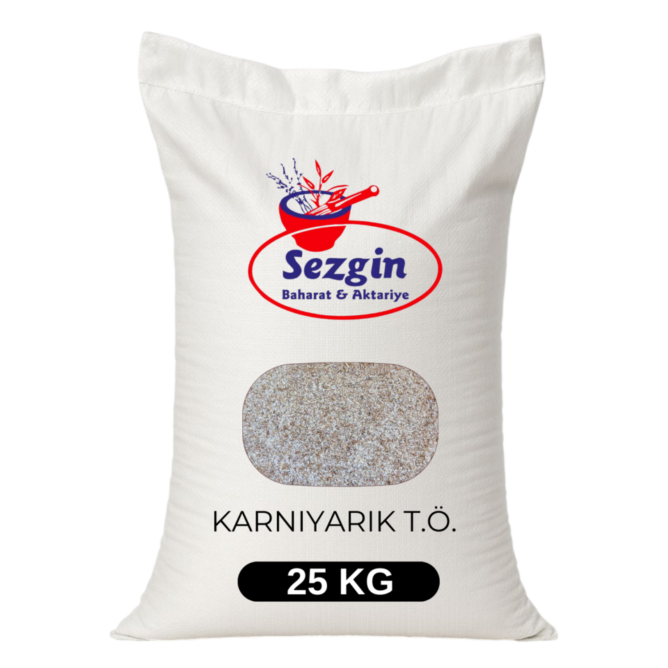 Sezgin Baharat Toptan Karnıyarık Tohumu Tozu 25 KG