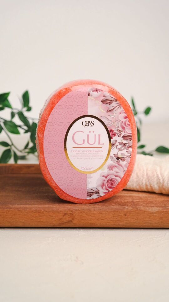 GÜL  SÜNGERLİ SABUN 100GR