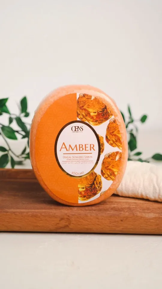 AMBER  SÜNGERLİ SABUN 100GR