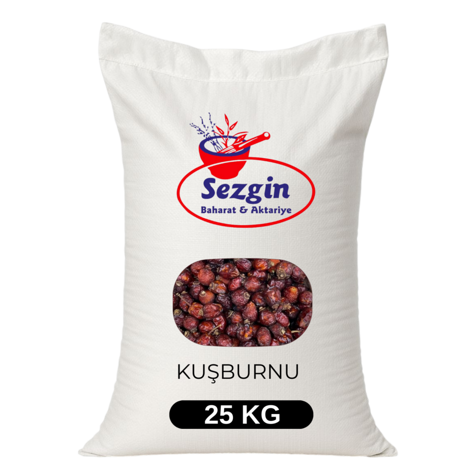 Sezgin Baharat Toptan Kuşburnu 25 KG