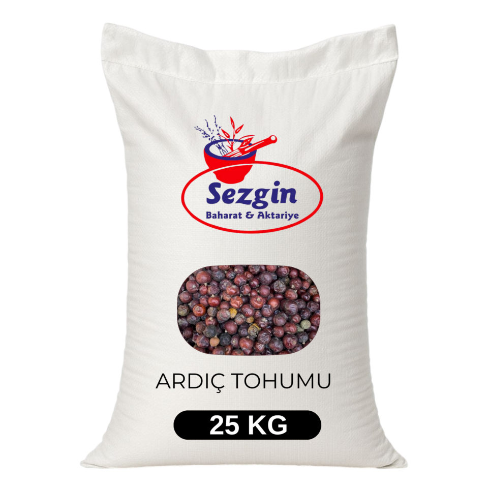 Sezgin Baharat Toptan Ardıç Tohumu 25 KG