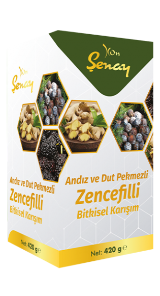 Şenay Andız ve Dut Pekmezli Zencefilli Bitkisel Macun 420 G