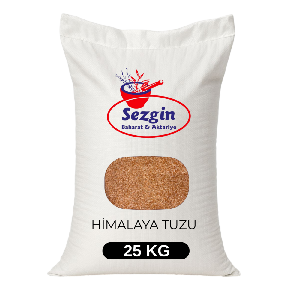 Sezgin Baharat Toptan Öğütülmüş Himalaya Tuzu - Toz Himalaya Tuzu 25 KG