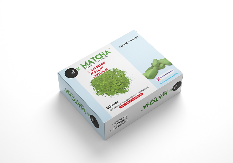 Matcha Form L-Carnitine Tablet, 1350 MG X50
