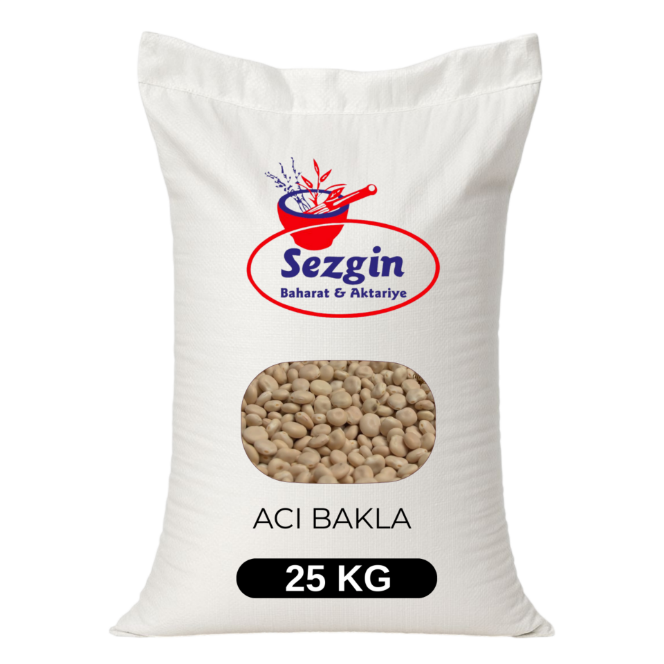 Sezgin Baharat Toptan Acı Bakla 25 KG