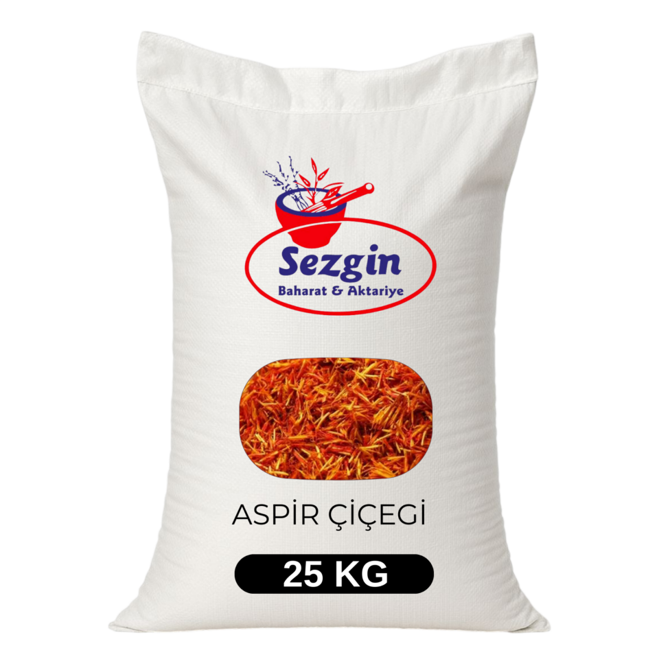 Sezgin Baharat Toptan Aspir Çiçegi 25 KG
