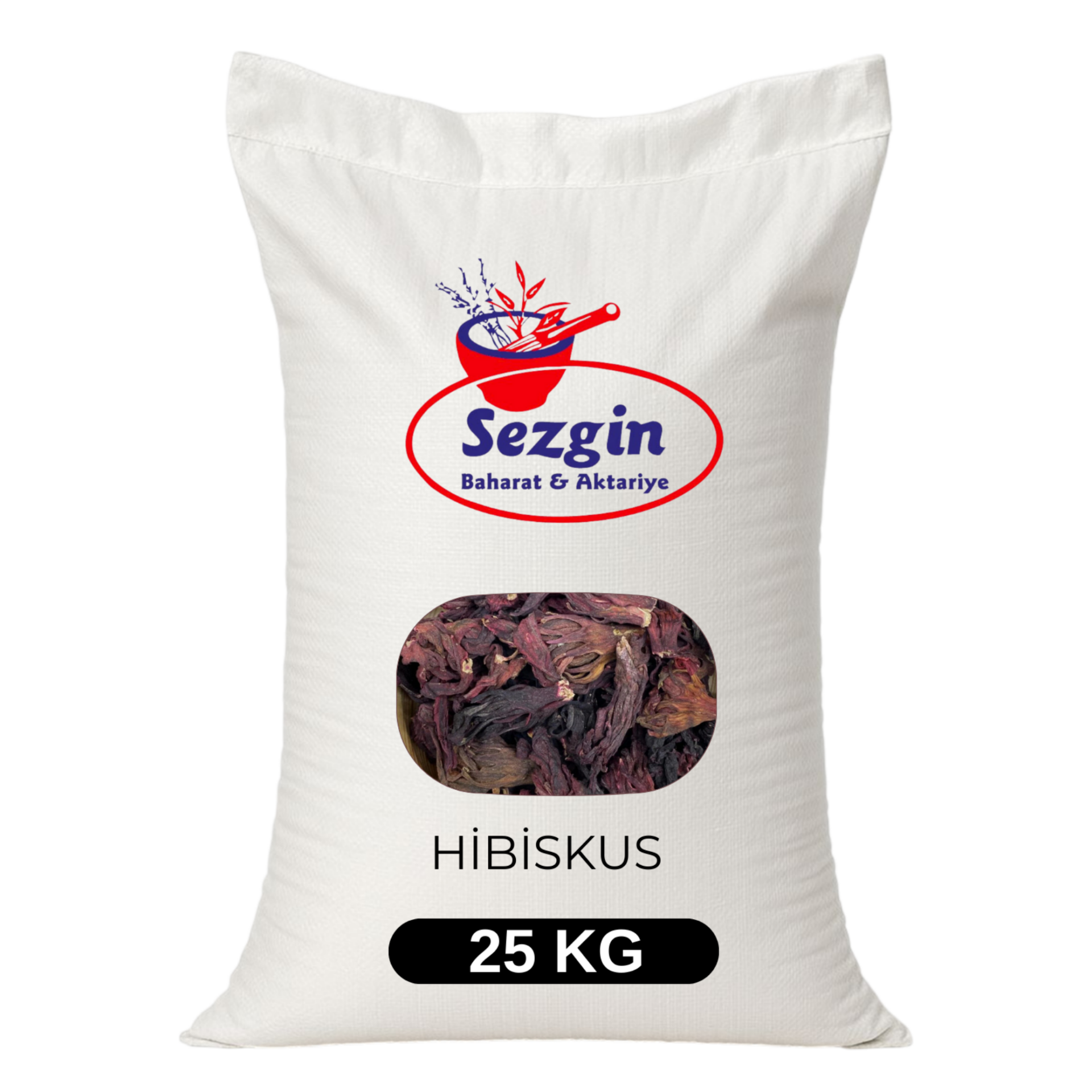 Sezgin Baharat Toptan Hibiskus 25 KG
