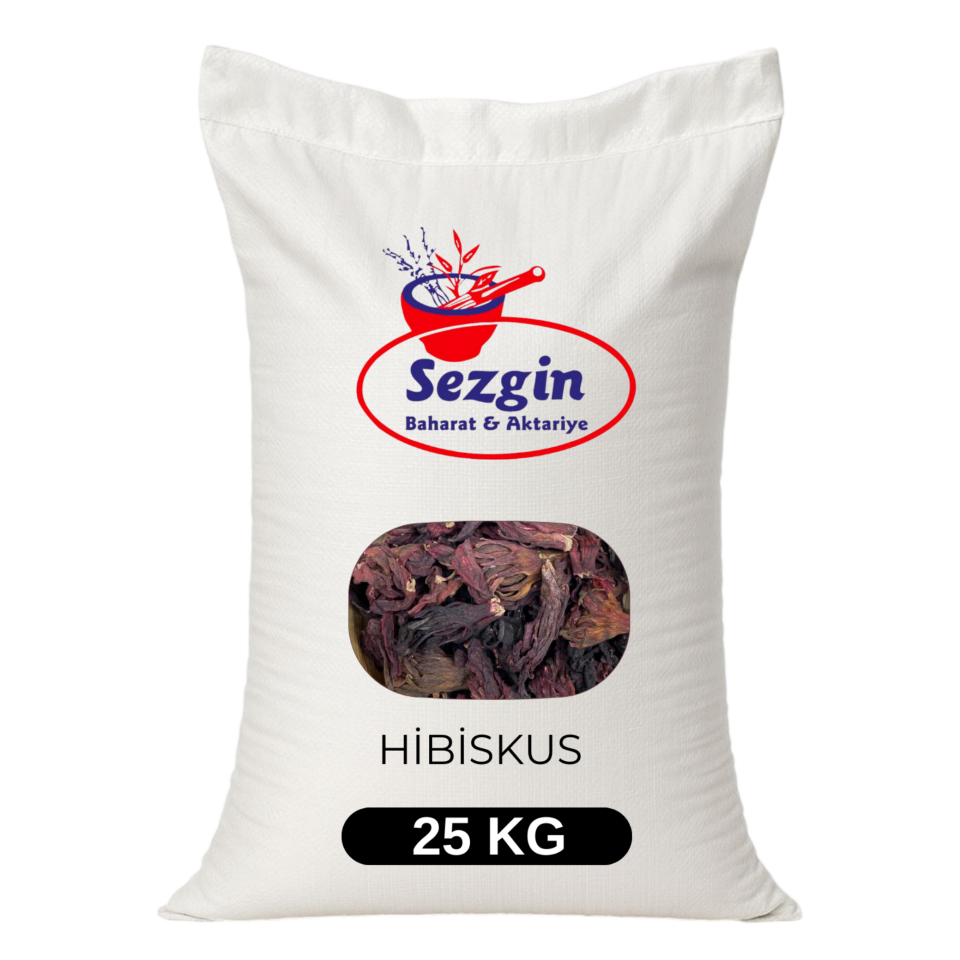 Sezgin Baharat Toptan Hibiskus 25 KG