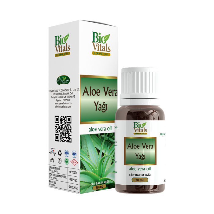 Bio Vitals Aloe Vera Yağı 20 ml X12