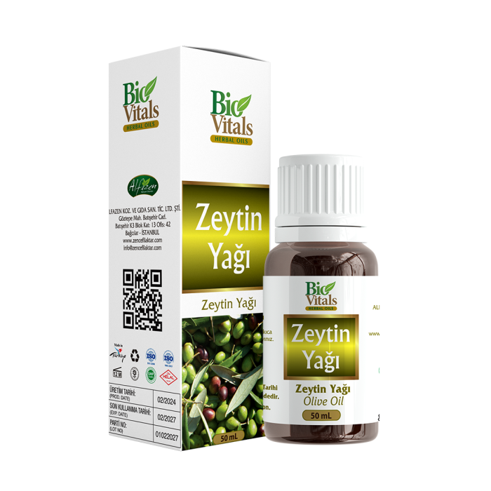 Bio Vitals Saf Zeytinyağı 50 ml X12