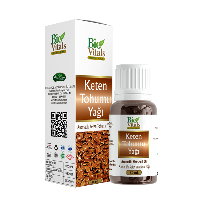 Bio Vitals Keten Tohumu Yağı 50 ml X12