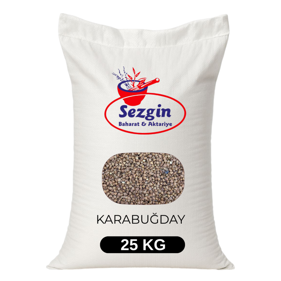 Sezgin Baharat Toptan Kavrulmuş Karabuğday 25 KG