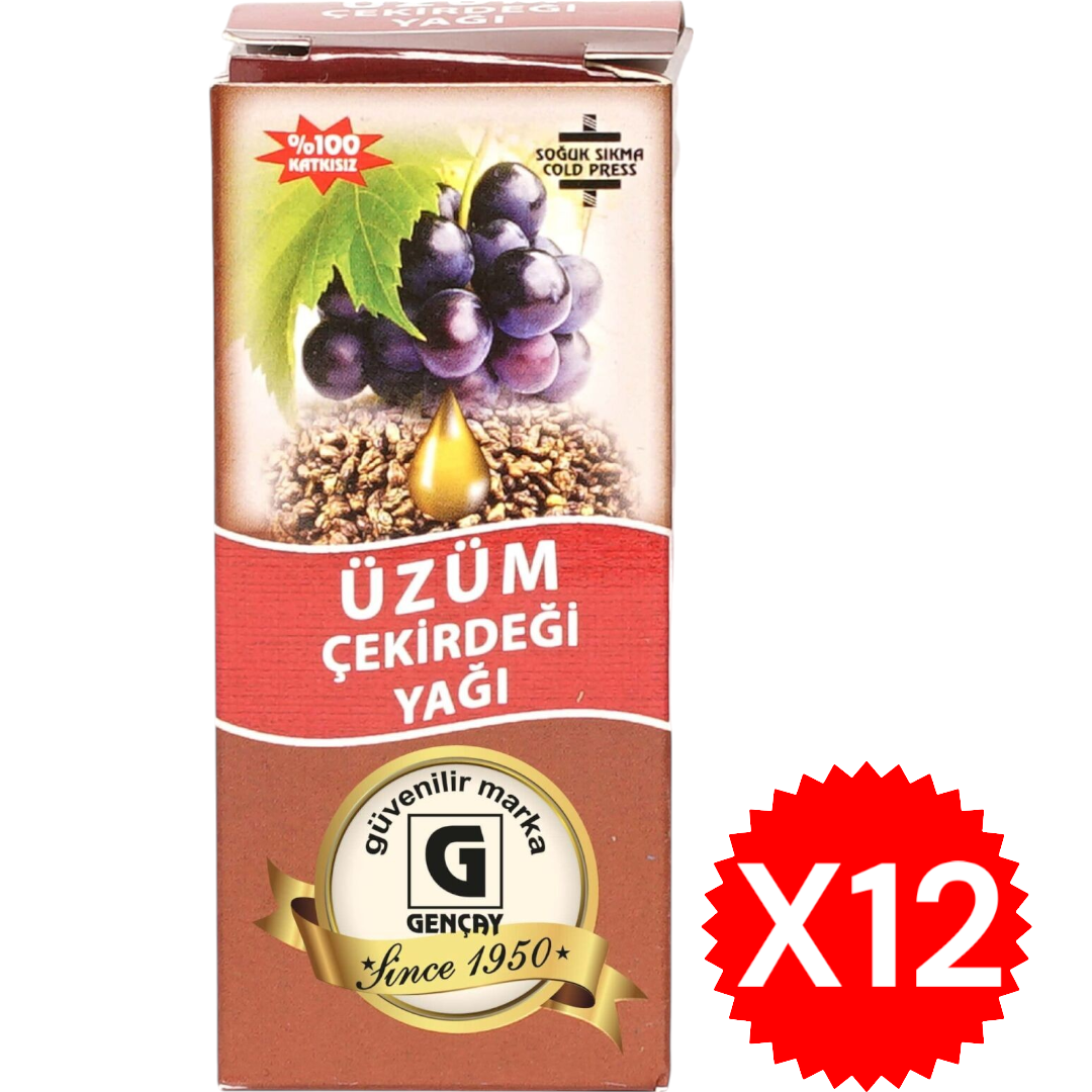 Üzüm Çekirdeği Yağı 50 ML X12