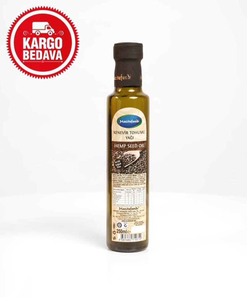 Kenevir Tohumu Yağı (250 ML)