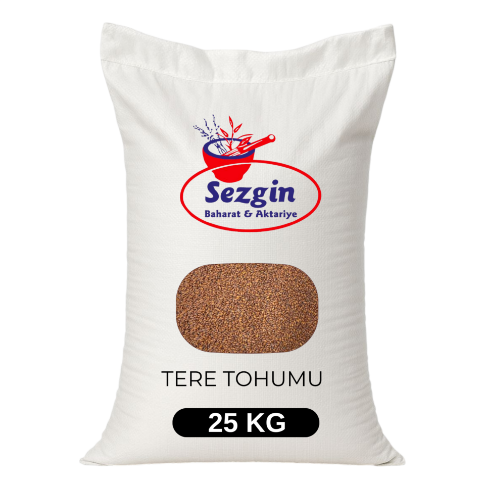 Sezgin Baharat Toptan Tere Tohumu 25 KG