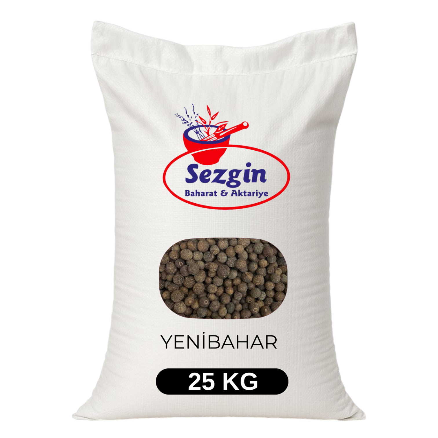 Sezgin Baharat Toptan Tane Yenibahar 25 KG