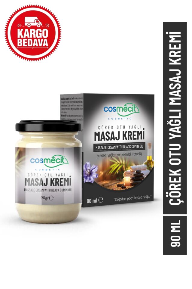 Çörekotu Yağlı Masaj Kremi 90 Gr