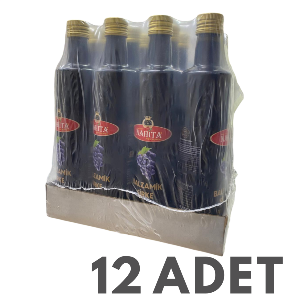 Doğal Katkısız Balzemik Sirkesi X12 Adet