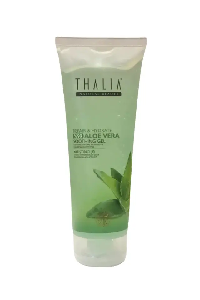 THALIA %99 Aloe Vera Özlü Nemlendirici Ve Yatıştırmaya Yardımcı Vücut Bakım Jeli - 250 ml 12 Adet