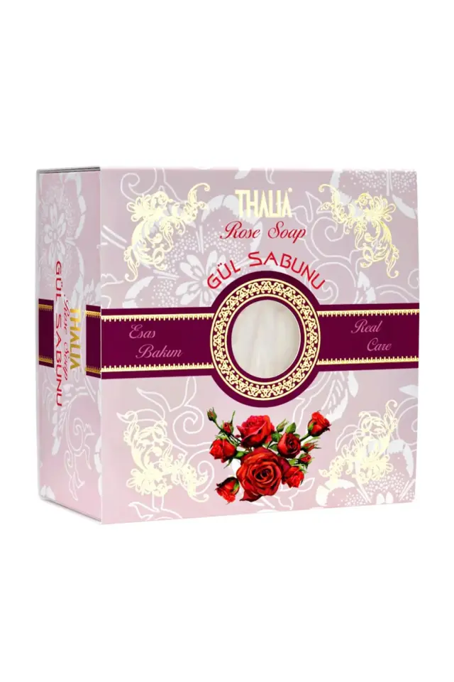 Sıkılaştırıcı Etkili Gül Özlü Doğal Katı Sabun 150 G 24 Adet